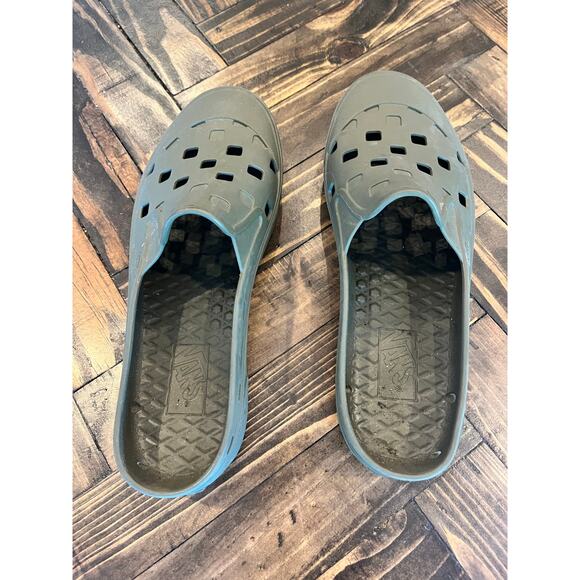 Vans Slip On Mule TRK Shoes Mens 10 Rubber Clogs Waterproof Skater Biker Core - Picture 5 of 11